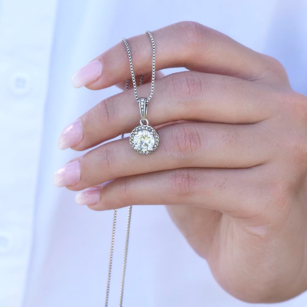 To My Braveheart Niece - From Aunt to Niece Eternal Hope Necklace