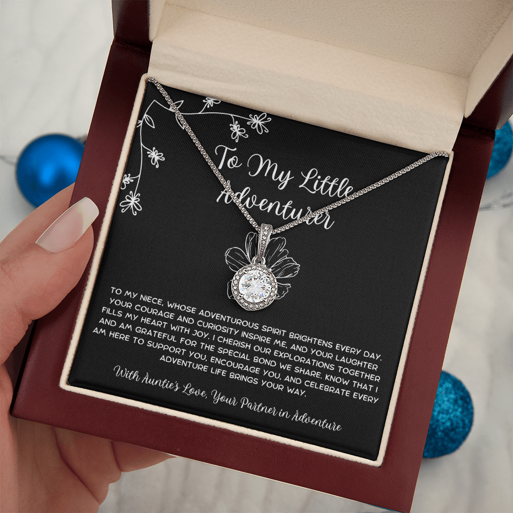 To My Little Adventurer - From Aunt to Niece Eternal Hope Necklace