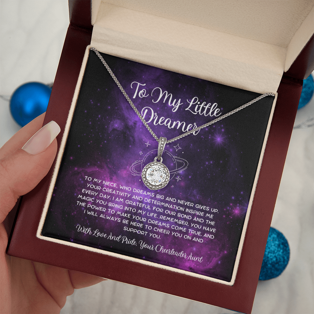To My Little Dreamer - From Aunt to Niece Eternal Hope Necklace