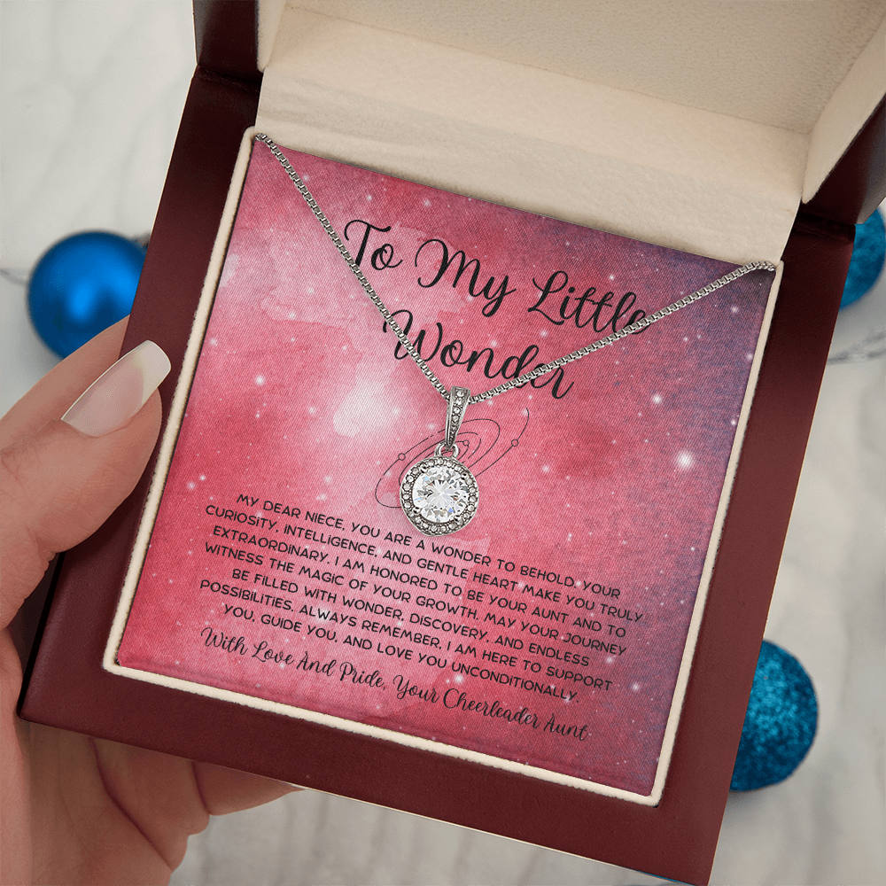 To My Little Wonder - From Aunt to Niece Eternal Hope Necklace