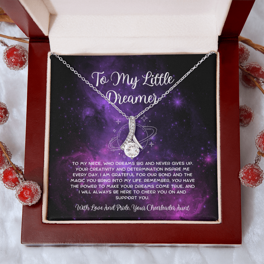 To My Little Dreamer - From Aunt to Niece Alluring Beauty Necklace
